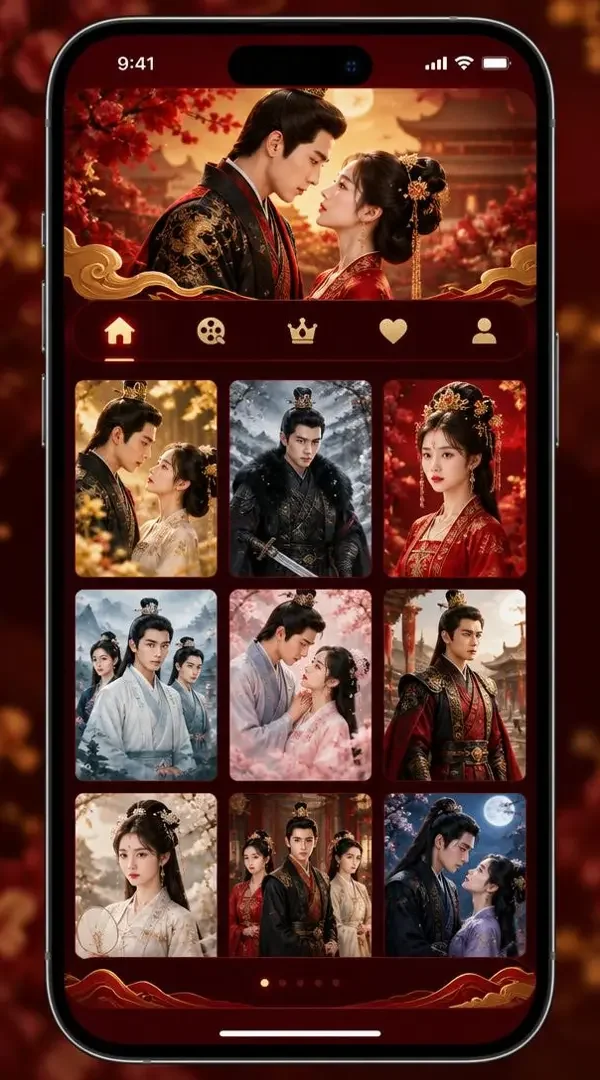AI漫剧观看APP首页界面预览